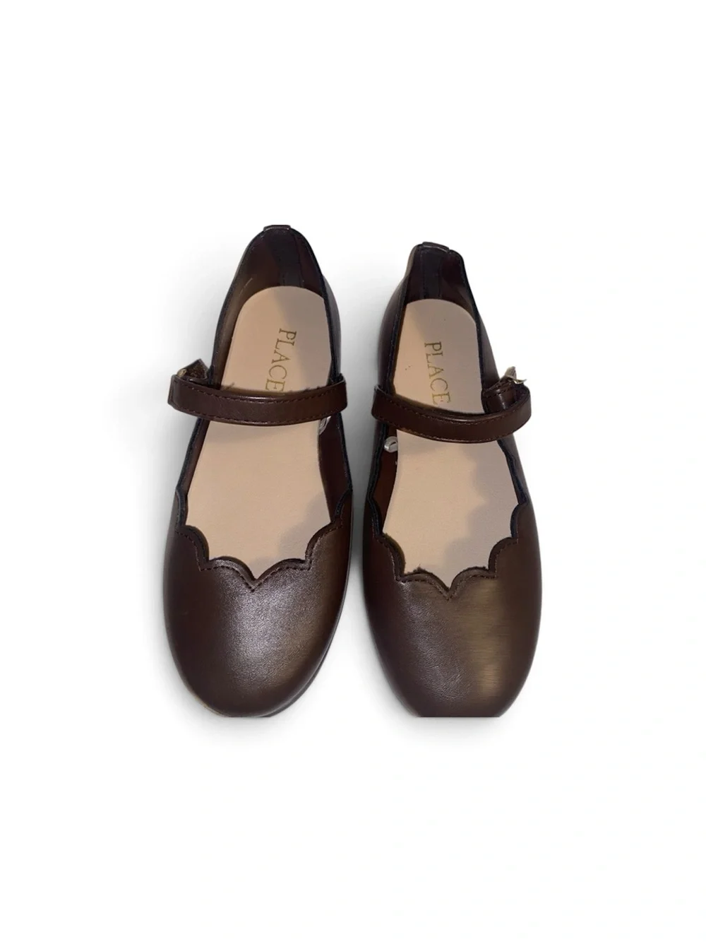 The Children's Place Girls' Brown Mary Jane Dress Shoes